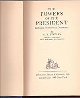 The Powers of the President, Problems of American Democracy B001MZ79J2 Book Cover