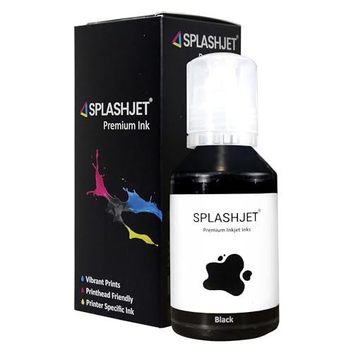 Image of Splashjet 005 Compatible Refill Ink for Epson M1100, M1120, M1140, M1170, M1180, M2140, M2170, M3140, M3170, M3180 Printer - (120gm x 1) Ink Bottle - 502698