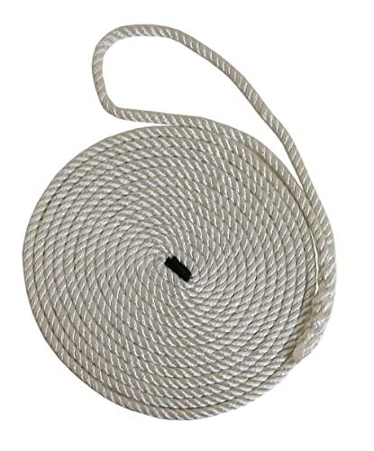 Stearns Twisted Nylon Dock Lines (White, 5/8