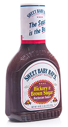 Sweet Baby Rays BBQ Sauce - Hickory Brown Sugar 1er Pack (1 x 510 g Flasche)