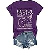 T Shirts for Women Graphic T Shirts Summer Clothing Short Sleeve, purple, S #3