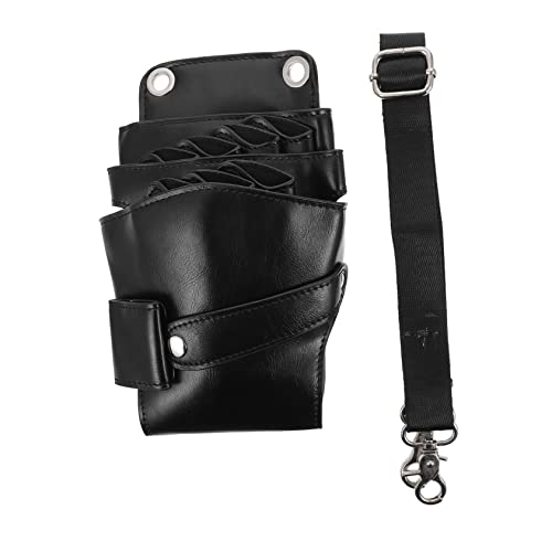 PLAFOPE Professional Hairdressing Pouch Crossbody Bag Hairdresser Scissors Bag Fanny Pack for Hair Stylist Hairdressing