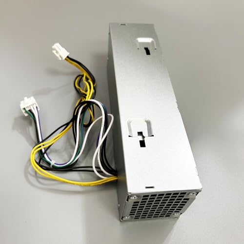 8Pin+4Pin 255W Alimentazione compatibile AC255ES-00 D255AS-00 D255ES-00 L255AS-00 H255ES-00 HU255ES-00 L255ES-00 AC255AS-00 H255AS-00 per DELL OPtiplex 9020 7020 3020 XE2 SFF Computer desktop - Alimentatore - Immagine 3