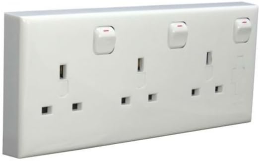 Robus RKC3S Single / Double to 3 Gang Socket Converter