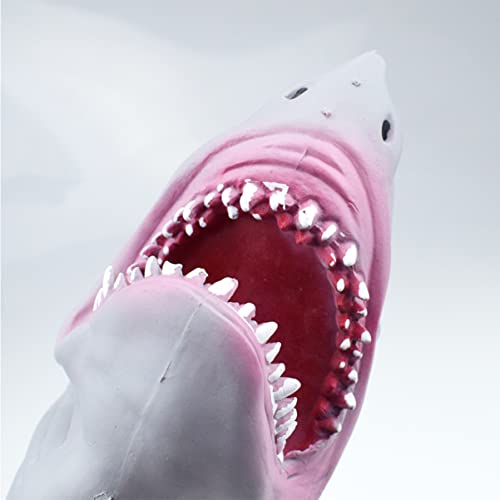 TOYANDONA Fantoche de Mão Tubarão Animal Fantoches de Mão Peixe Fantoche de Mão Tubarão Fantoche de