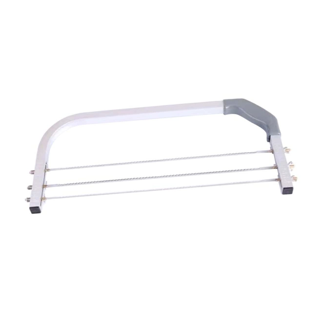 TOPBATHY Niveleur à Gâteau 14 Pouces Alliage D'aluminium 3 Lames Anti-dérapant Découpe Précise