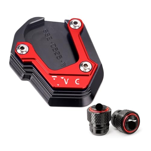 Coussin d'extension béquille pour Loncin DS900X et bouchons valve