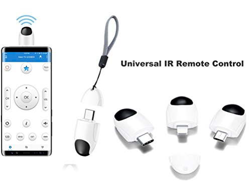 Ir Remote Controller Adapt For Iphone,Android,Type-C,For Air Conditioner/Fan/Tv And More, Ir Remote Control Smart Phone Adaptet By Warmword (For Android) #TOP1