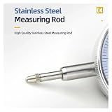 Dial Indicator Magnetic Holder Bore Gauge Stand Base Micrometer Measure Tools Hour Type Comparator Watch(10mm and Stand A)