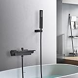 🛁Effluente a cascata:Utilizzando il design dell'ugello a cascata,offre un delicato getto d'acqua,che può riempire rapidamente la vasca