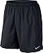 NIKE Mens 7" Dri Fit Distance Running Short, Black, X-Large, 642807 010