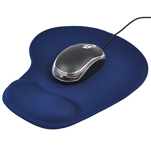 Image of Storin Silica Gel Ergonomic Mouse pad, Wrister pad The Wrist Effectively and Make Wrist Relief from Fatigue and Hurt Wrist pad Black or Blue