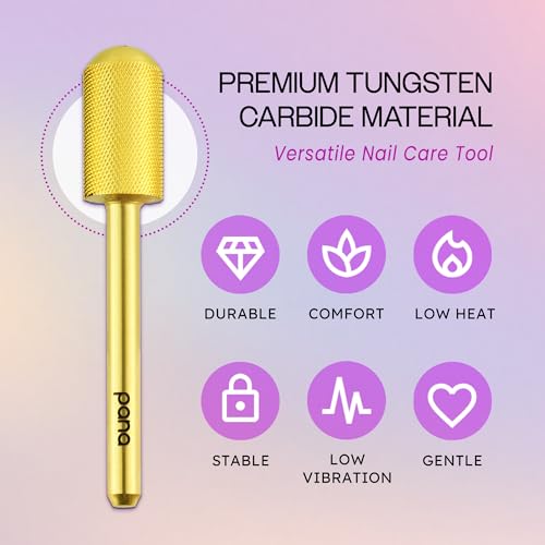 PANA broca de carburo para uñas 1/8" miniatura 6