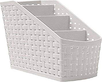 Myshopdeal Plastic Table Stand for Pen, Remote, Knife, Spoon, Pencil (Blue)