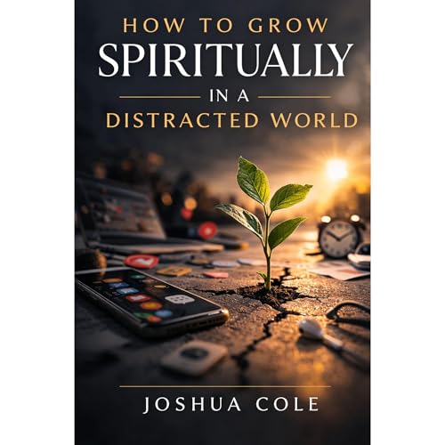 How to Grow Spiritually in a Distracted World Audiolibro Por Joshua Cole arte de portada