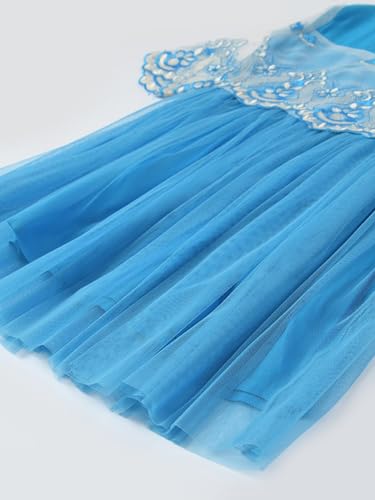 Image of mini mama Girl's Satin A-Line Midi Special Occasion Dress
