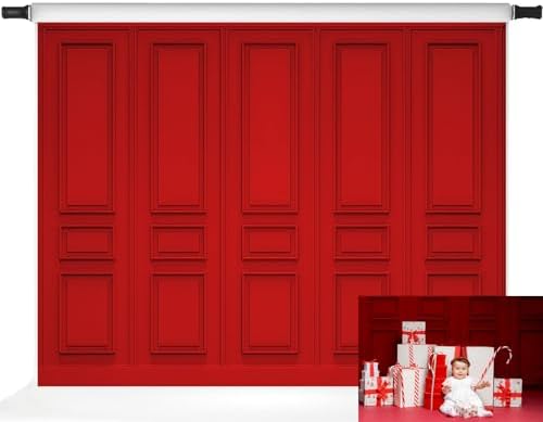 Amazon.com : Kate Red Wall Backdrops Christmas Photography Backdrops ...