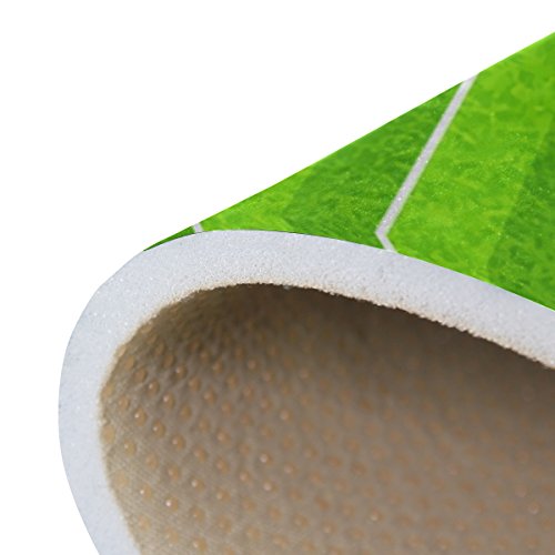 Welllee Sports Area Rug,Standard American Football Field Floor Rug Non-Slip Doormat For Living Dining Dorm Room Bedroom Decor 60X39 Inch #TOP4