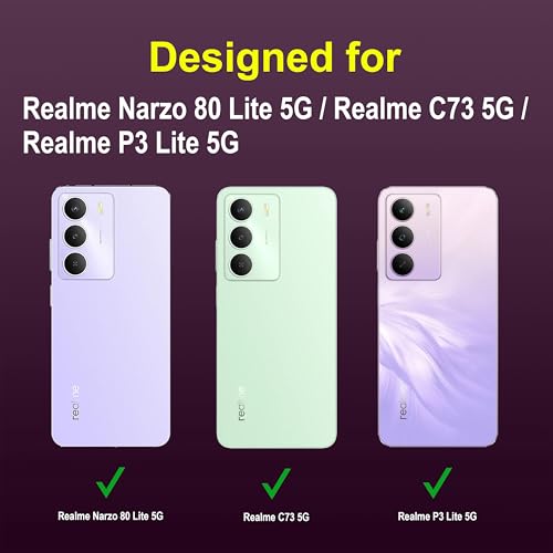 Image of Zapcase Back Case Cover for Realme Narzo 80 Lite 5G | Compatible for Realme Narzo 80 Lite 5G Back Cover | Liquid Silicon Magic Case with Camera Protection | Lavender
