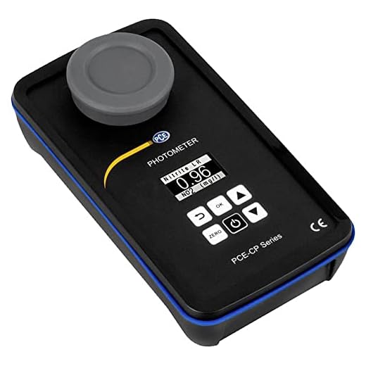 Fotómetro Pce-Cp 22 Con Parámetros De Interfaz Bluetooth Para Medir Ph, Hierro, Urea, Nitrito, Nitrato, Fosfato, Amoníaco, Cobre, Potasio