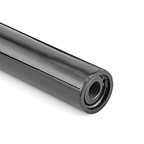 Wsays Gloss Black 12'' Rise T-Bar Handlebar Drag Bar 1-1/4'' Diameter Compitable With 1996-2023 Harley Dyna Softail Sportster 883 1000 #TOP4
