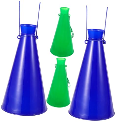 JOINPAYA 4Pcs Cheer Megaphone Party Horn Noisemakers for Football Games Concerts and Events Lightweight Material Reusable Cheer Accessories