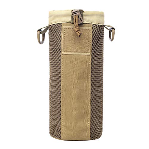 YIJU Saco para Garrafa de água Tática de Acampamento E Caminhada Molle Porta-bolsa de 750 Ml para Ch