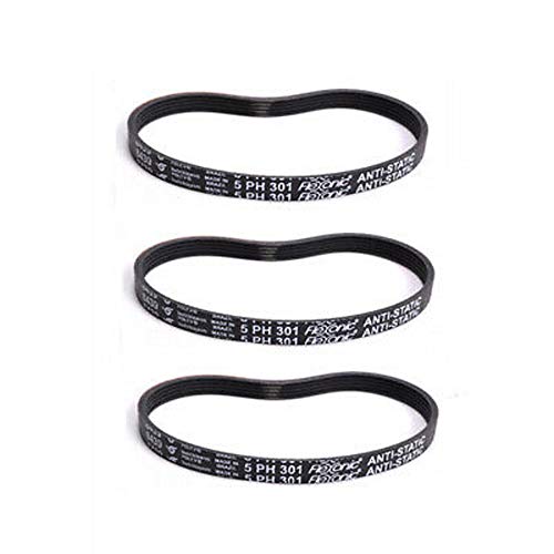 Replacement Part for Turbo Cat EX Series Vacuum Cleaner Power Nozzle Grooved Belt 3Pk # Compare to Part 8439-01