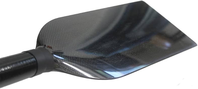 IDBF Approved Upgrade Fiberglass Dragon Boat Paddle Carbon Fiber Blades with Tip Guard Protector