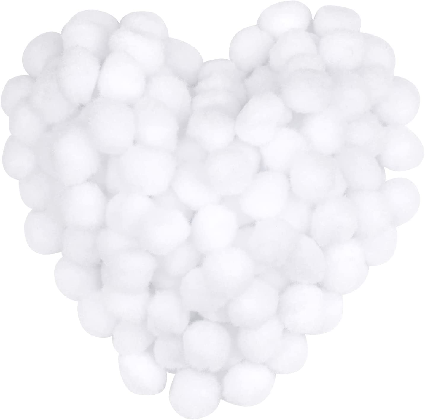Home sazz Round Shaped Pompom Mixed Color Soft Fluffy Pom Pom for Art & Craft, Party Decoration (White, 500) (B083TG2WKY) Amazon Price History, Amazon Price Tracker
