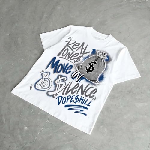 Image of DopeSkill Graphic Tee Streetwear Hip Hop Hypebeast Unisex T-Shirt Sneaker Colour Matching Shirts Inspired Motivation Quotes