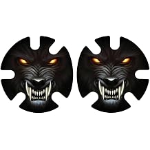 4Time All American Wrestling Headgear Decals Wraps Wolf