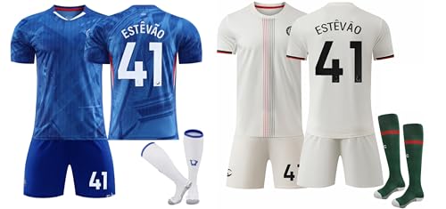 [LAXIDAI] 2025-2026N `FV[FC GXeoEEBA Estevao jtH[ TbJ[ 41 ŐV z[ AEFC ㉺Zbg C bOV[ht WjA q l  (TCY: M,AEFC) [s