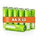 Produktbild PeakPower Akku AA 2300mAh NiMH | 12 Stück aufladbare Batterien AA 1,2V | optimierte Kapazität, stabil und langlebig, geringe Selbstentladung, vorgeladen | AA Akkus wiederaufladbar x12