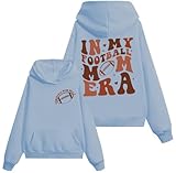 Photo Gallery in my football mom era felpa, in my mom era shirt, football moms camicie per donna uomo, azzurro cielo., m Photo Gallery in my football mom era felpa, in my mom era shirt, football moms camicie per donna uomo, azzurro cielo., m