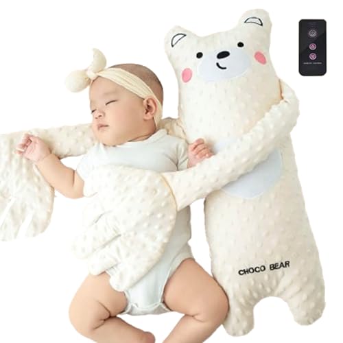 Image of DEGJOX Choco Bear Baby Patter, Baby Patter for Sleep Choco Bear, Baby Butt Patter for Sleep, Patting Hand for Baby Sleep
