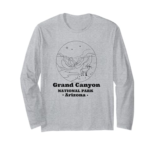 Grand Canyon National Park Souvenir Arizona Men Women Long Sleeve T-Shirt