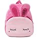 WDL Plüschkatze Rucksack Nette Frühe Bildung Rucksack Geburtstagsgeschenk Unisex Pink-20cm