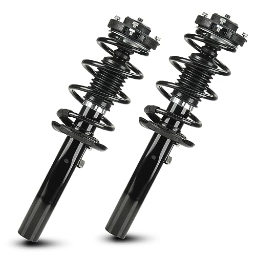 172311 Front Complete Strut Spring Assembly Shock Absorbers Fit for Volkswagen Jetta 2005-2017/ Golf 2010-2014/ Beetle 12-17/ Eos 07-11/ Passat 06-17/ CC 09-17, for Audi A3 2006-2013, 2PCS
