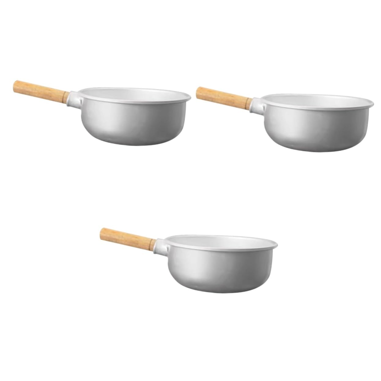 PRETYZOOM Lot De 3 Louches À Eau Pour Plantes Cuisine Salle De Bain Construction Robuste En Aluminium