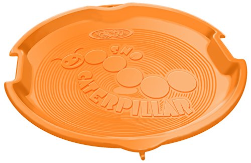 Emsco Group ESP 1055-2 Snow Caterpillar Linkable Disc Sled, 26 Inch 2 Pack, Orange - Thumbnail 4