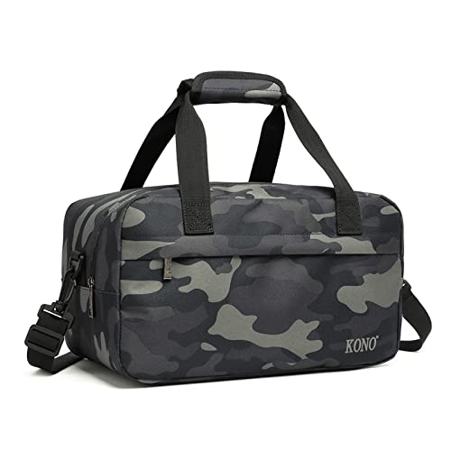Kono 35x20x20 Holdall Equipaje de Cabina 14L Bajo Asiento Ryanair Vuelo Bolsa de Viaje Deportiva Unisex