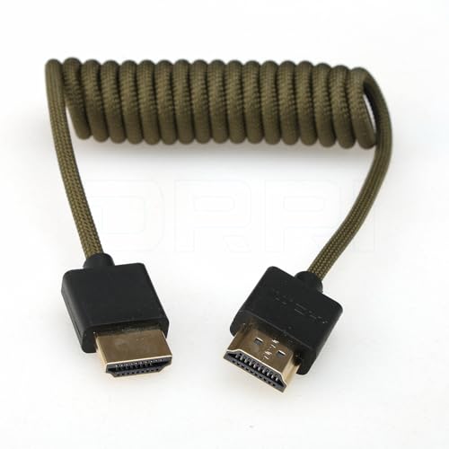 DRRI 8K/60Hz 4K/120Hz HDMI 2.1 �ґg�P�[�u�� Sony FX3 Canon C100 C200 C300 BMPCC4K Panasonic Lumix S5I�J��������|�[�g�L�[�p SmallHD���j�^�[�p