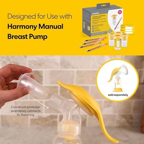 Medela Colostrum Collection and Feeding Kit, Includes Colostrum Collectors and Oral Feeding Syringes, Collect, Store & Feed, Sterile - 1