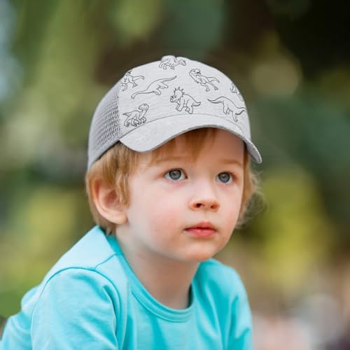 Gorra de béisbol ajustable niños 2 a 5 años transpirable HONGTEYA 2