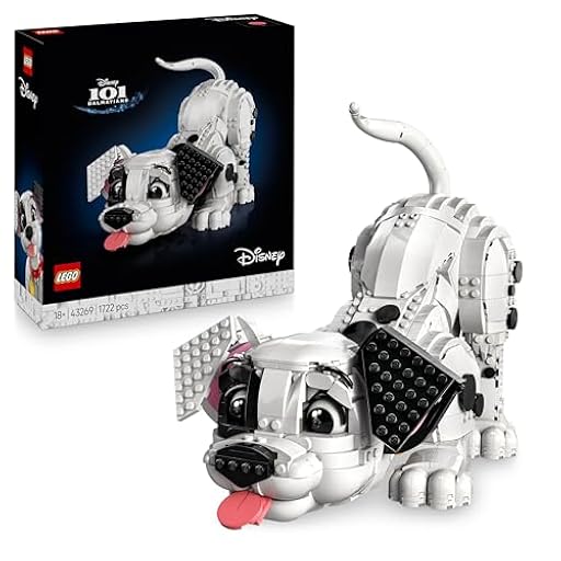 LEGO | Disney Cachorro de 101 Dálmatas - Maqueta para Construir para Adultos de Figura Articulada de Perro Interactivo - Se Transforma en 6 Perros Diferentes - Regalo para Mujeres y Hombres Fans 43269 | Ya disponible en tu tienda friki favorita! En mundofriki.es!