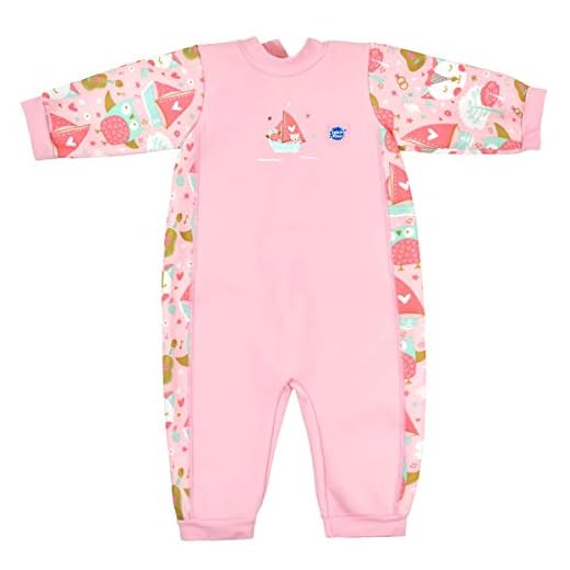 Splash About - Bañador de Cuerpo Entero Unisex, Unisex bebé, WIOOPXL, Owl & The Pussycat, 12-24 Meses