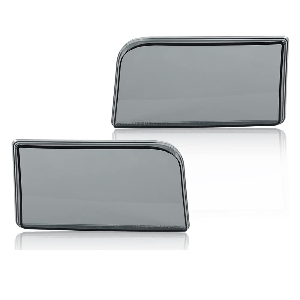 G-PLUS Headlights w/Corner Signal Bumper Lamps Compatible with 1992-1996 Bronco Compatible with 1992-1996 F150 F2TZ13008A, F2TZ13008B Smoky