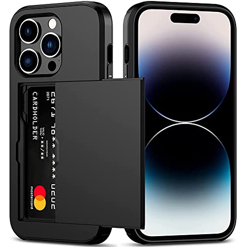 Capa Carteira com PortaCartão Embutido para guardar Cartões de Crédito Para o iPhone 14/14 Plus / 14