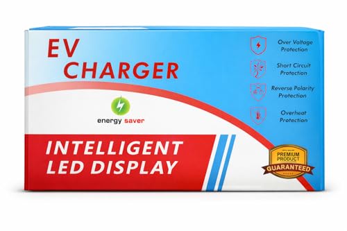 Image of Ebike 60V 6A Lithium Battery Charger | 12+06 Months Warranty | Alpha Brand, Output 67.2V | Fast Charging | Auto Cutoff Feature |Digital Display | Japanese Technology